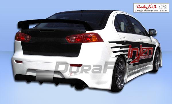 Задний бампер MMC Lancer 08-09 (4DR) 